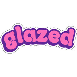 Glazed logo