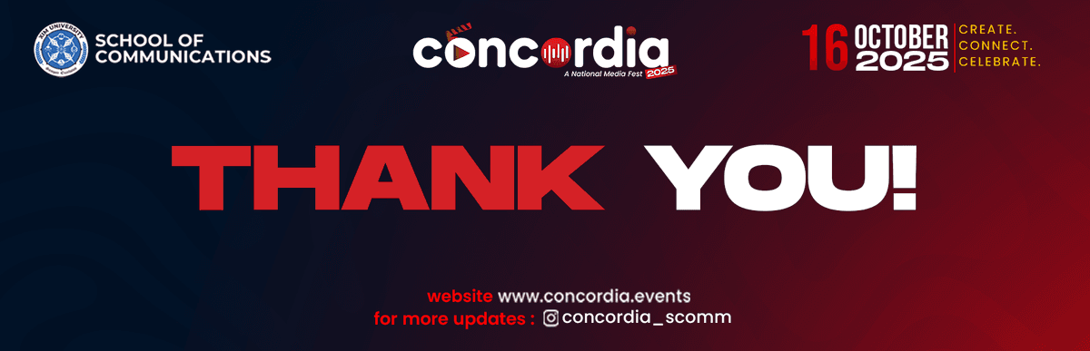 Thank You - Concordia 2025